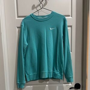 Nike Men's Aqua Crewneck Sweater